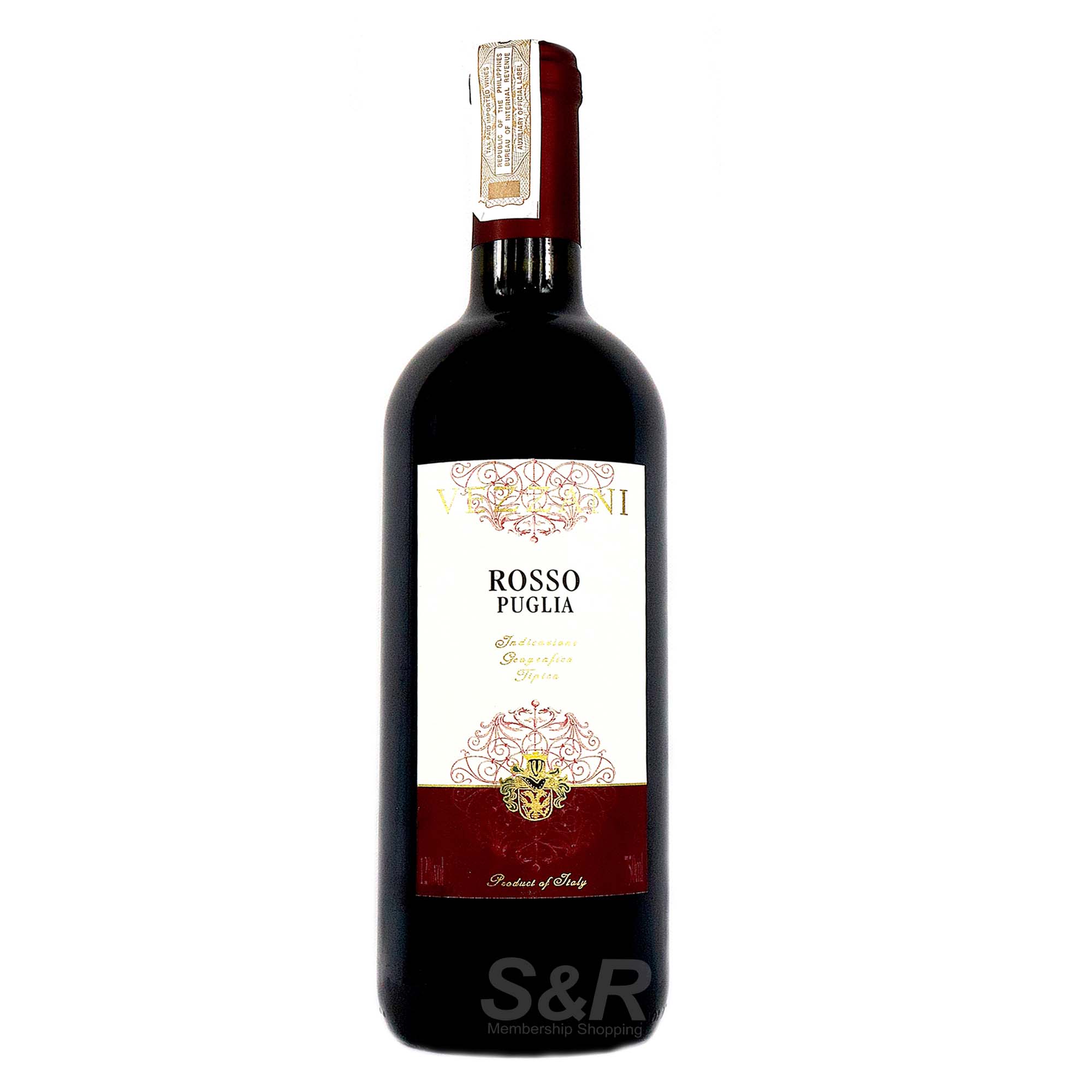 Vezzani Rosso Puglia 750mL Vezzani Rosso Puglia 750mL